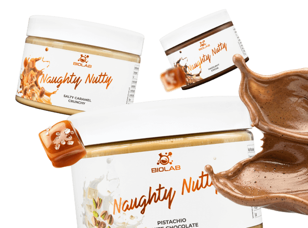 Fotografii de pe ambalajele produselor Naughty Nutty